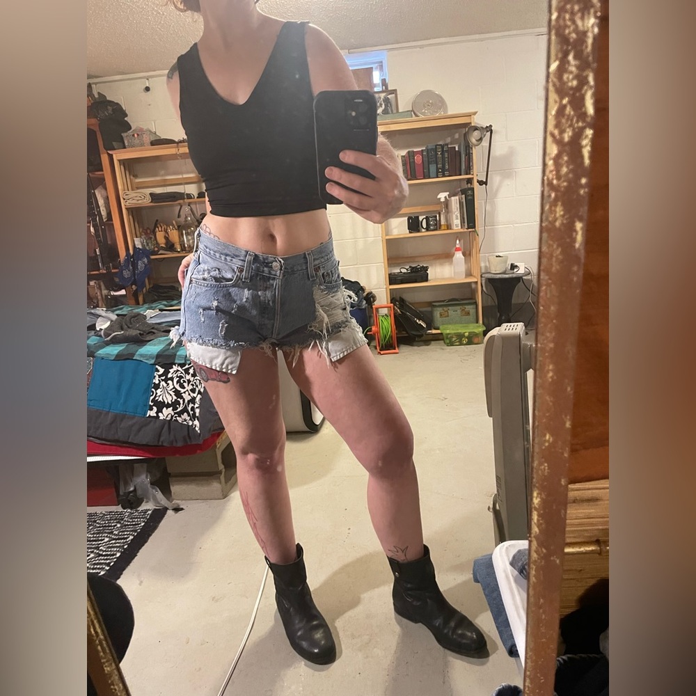Vintage 501 levis shorts